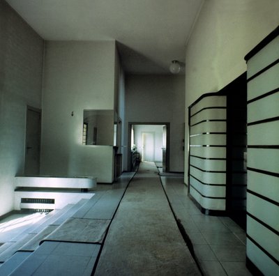 Entrance hall of the Villa Cavrois, designed by Robert Mallet-Stevens by Robert Mallet Stevens